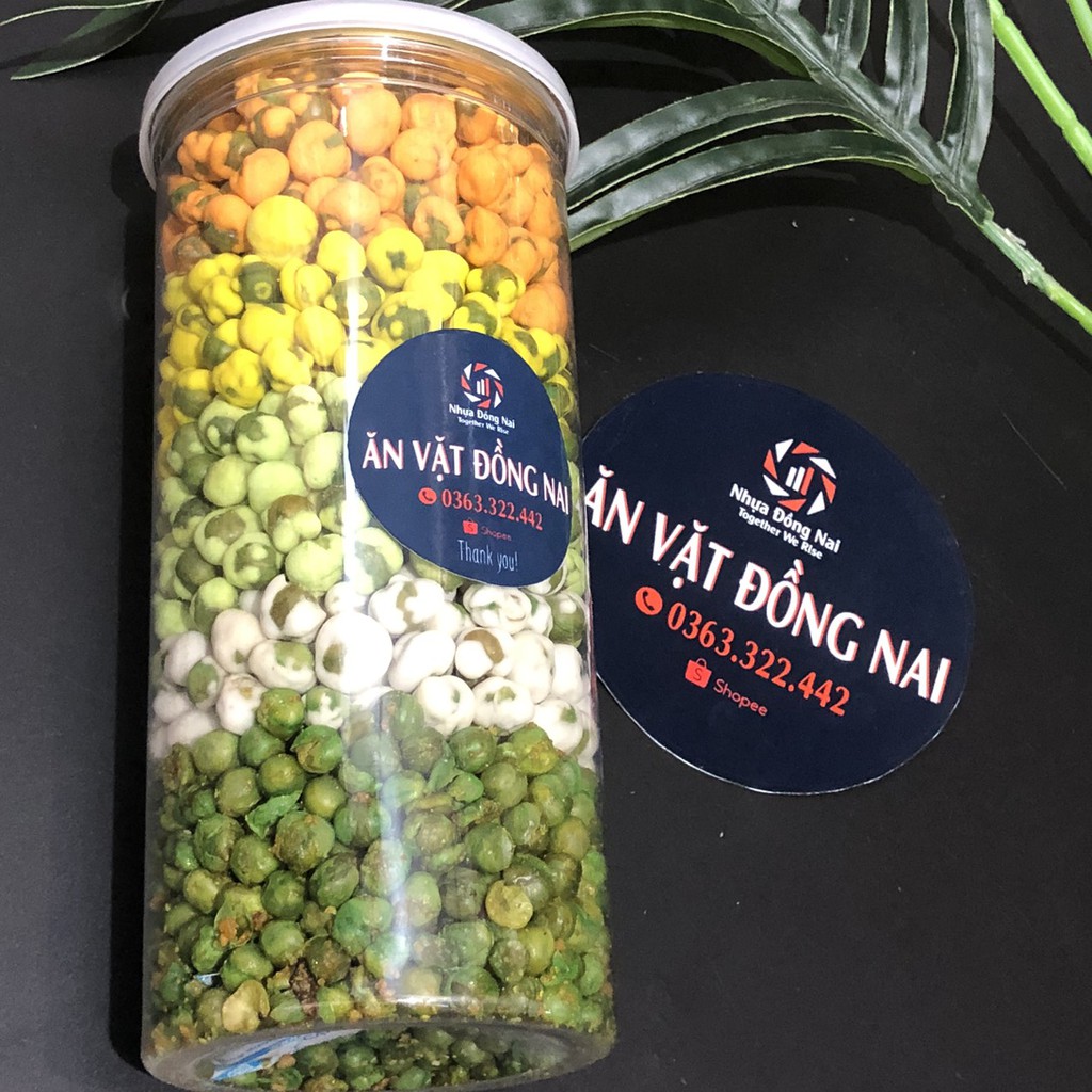 1 LON PET ĐẬU HÀ LAN - ĐẬU HOÀ LAN MIX 4 VỊ - Ăn Vặt Đồng Nai