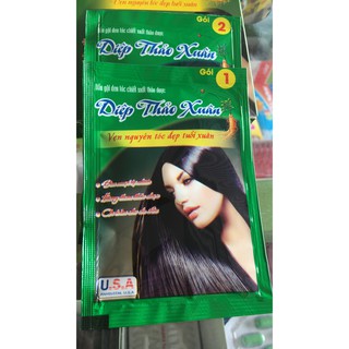 Nhuộm đen tóc Diệp Thảo Xuân (NT NGỌC DIỆP)
