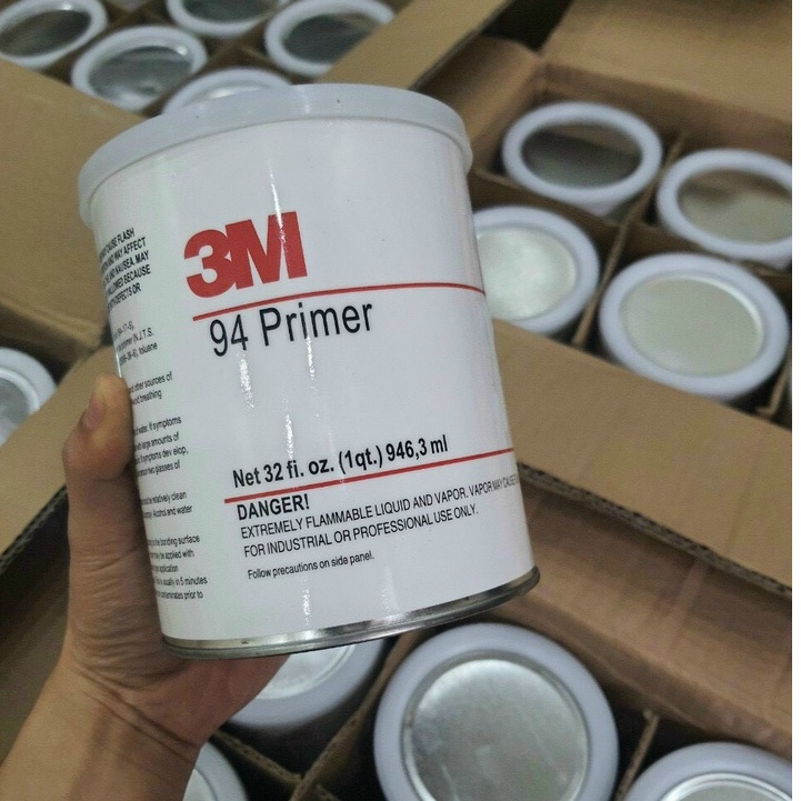 Lọ trợ tăng dính Primer94 siêu to loại 1 lít chính hãng 3m - siêu dính - siêu chắc - keo nước màu vàng - keo mồi