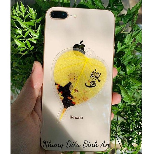 Lá Bồ Đề đã được th.ỉ.nh mang lại bình an, may mắn có dây treo và bao bì đựng 💕FREESHIP 50k💕 - Những Điều Bình An