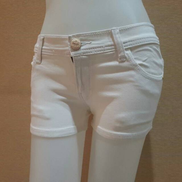 Quần Short Jean Trắng Dễ Phối Đồ Hợp Thời Trang size 27 28 29 30