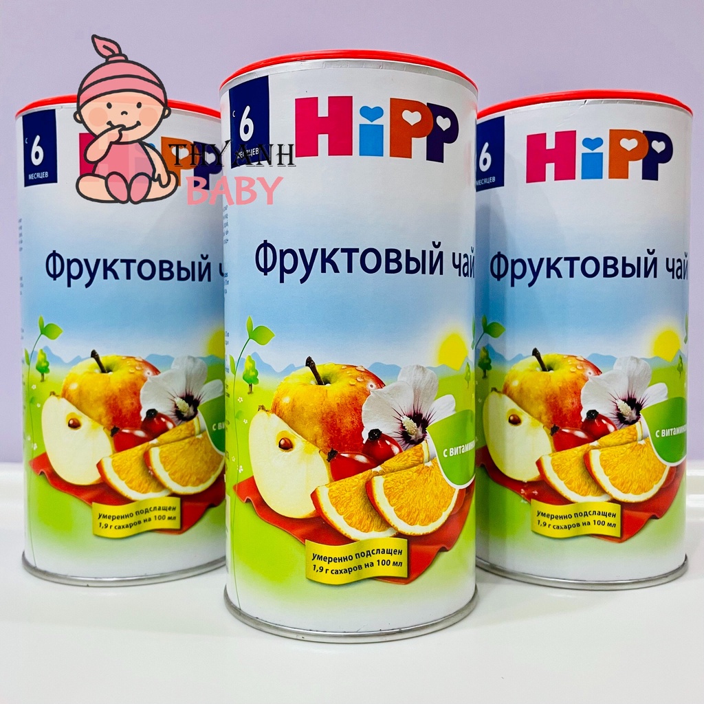 Trà Hipp hoa quả nội địa Nga hộp 200g (HSD 2/2023)