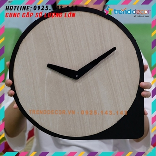 [ GIÁ SỐC ] Đồng hồ gỗ Handmade treo tường Decor trang trí SB020