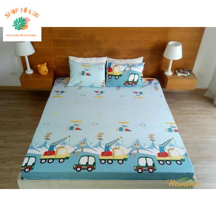 Ga chống thấm Cotton bedding ga chống thấm thun Nano kháng khuẩn không nóng,bí