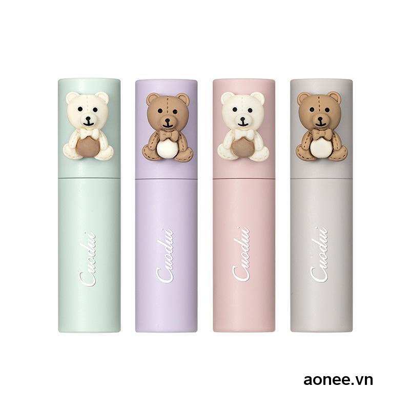 ✨✨ Cuodui Son Lì MOE Bear Velvet Dạng Kem Lâu Trôi Không Khô Môi
