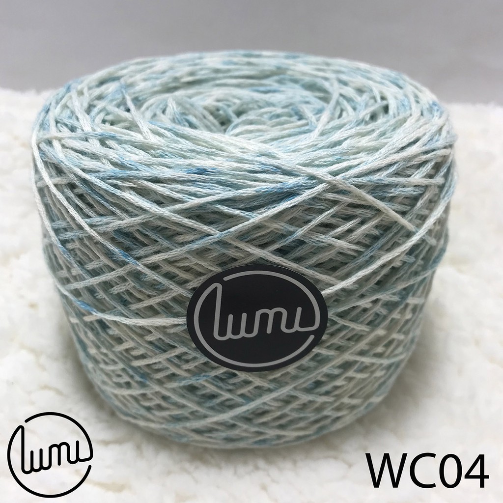 Lumi WC01-WC04 Sợi Dệt Cotton Đan Móc Hè Thu Làm Áo, Mũ, Túi Cho Cả Nhà 100gr