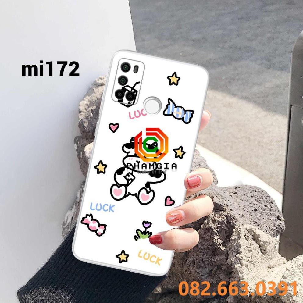 Ốp lưng VSmart Joy 3 - Joy 4 - Live 4 - Star 5 - Star 4 - Star 3 - Active 3 in hình vân da bò sữa hot trend