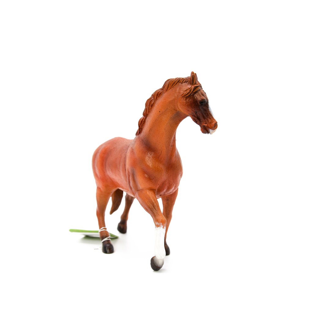 Đồ chơi mô hình động vật cho bé Recur DW330 - hình chú ngựa màu nâu (Arabian Horse) - TOYS HOUSE