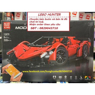 Technic Mould king 13079 Lamborghini Veneno - Siêu Xe thể thao điểu khiển từ xa 2535 chi tiết