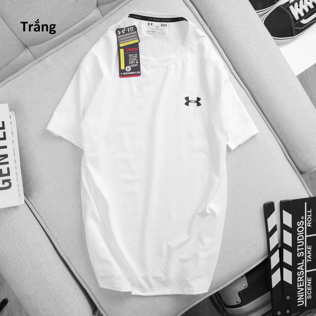 Áo thun nam thể thao cổ tròn thun lạnh, áo phông tay ngắn