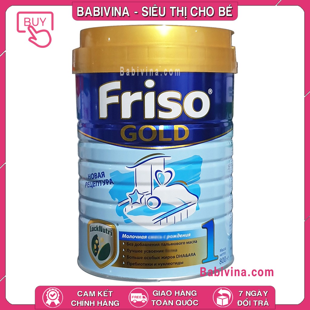 [CHÍNH HÃNG] Sữa Friso Gold 400 - 800g Hàng Nội Địa Nga | Date Mới Nhất, Giá Tốt Nhất | Friso, frisolac, frisogold