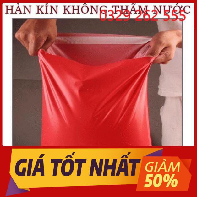 (~100 cái Túi dán miệng) size 32x45cm Túi nilon gói hàng niêm phong tự dính siêu dai