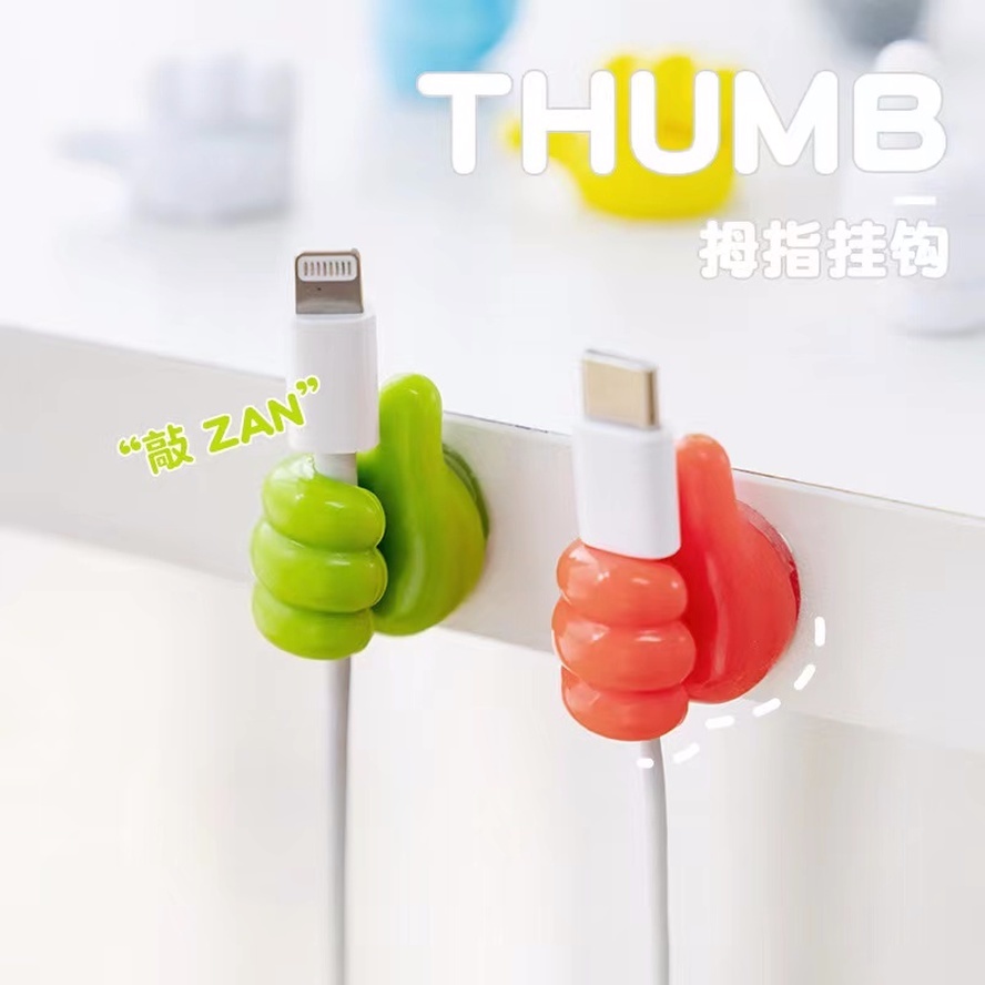 Dây Buộc Bảo Vệ Dây Cáp USB Hình Bàn Tay Cái Dễ Thương