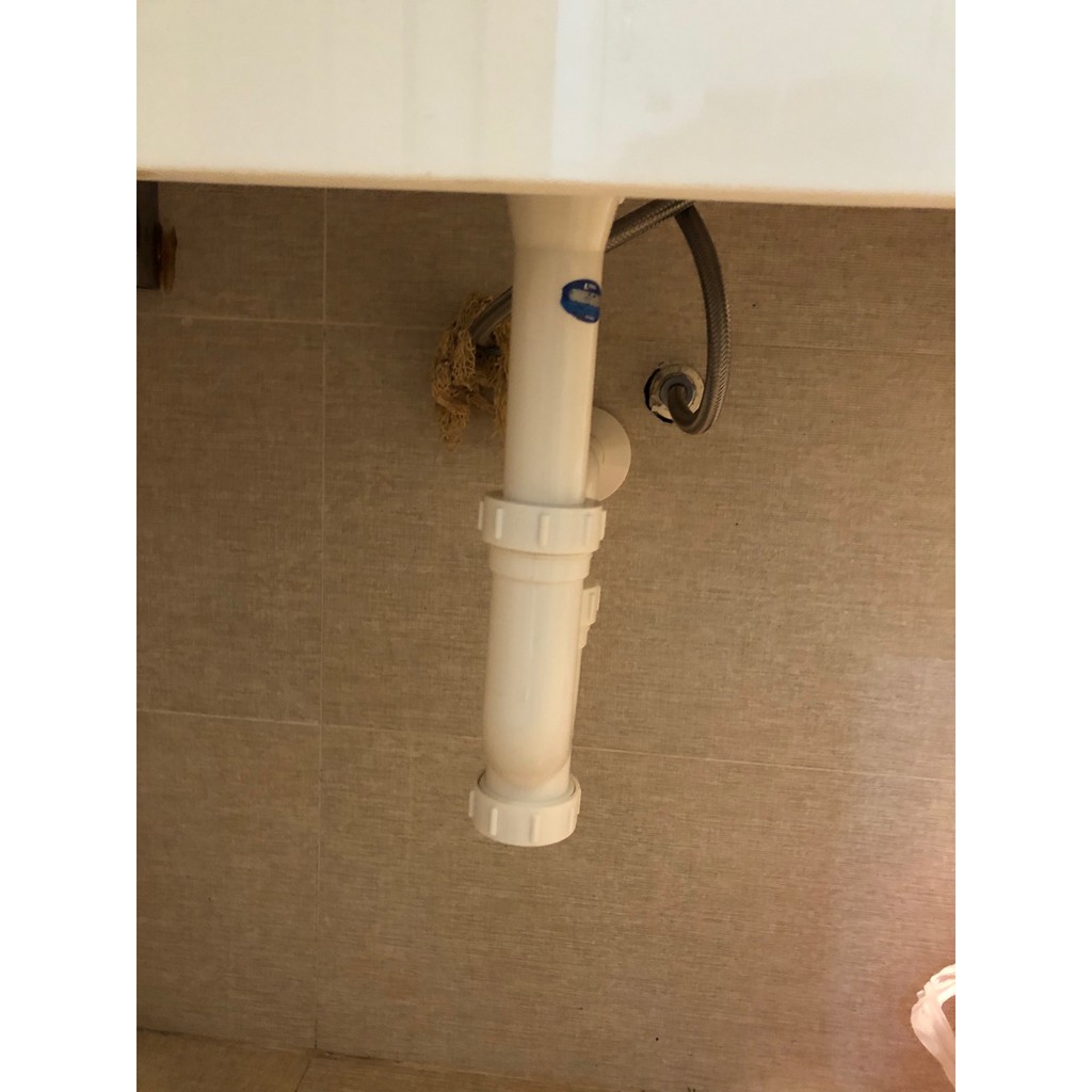 [ Bản dày] Bộ xả xi phông Lavabo đầu inox cao cấp cho chậu rửa mặt, bồn rửa bát ( Chống mùi hôi ngược lên chậu )