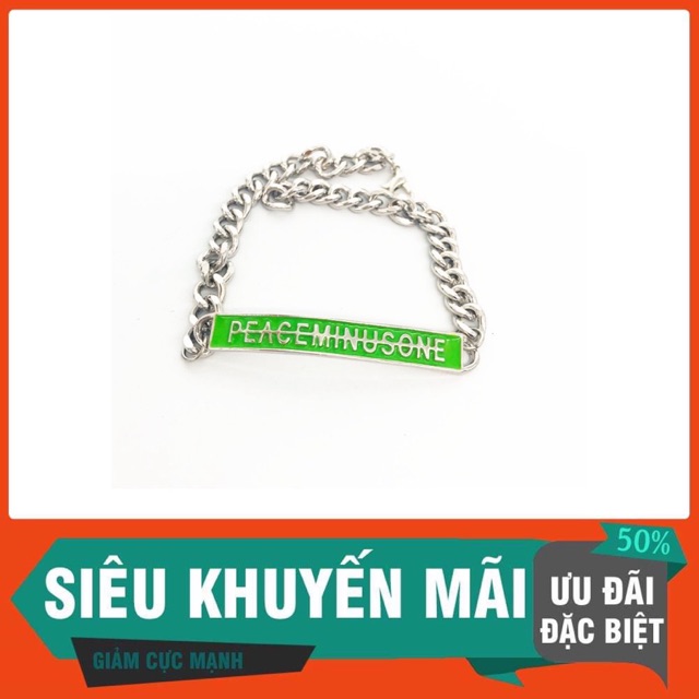 VÒNG TAY PEACEMINUSONE GD BIGBANG THÉP KHÔNG GỈ