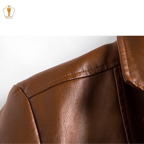 Áo Khoác Vest Da Nam TRAZ MEN Đờ Mi Chất Liệu Da Phong Cách Hàn Quốc Thời Trang Xuân Thu