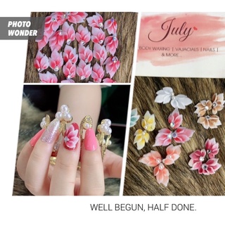Mẫu C062.Hoa bột nail