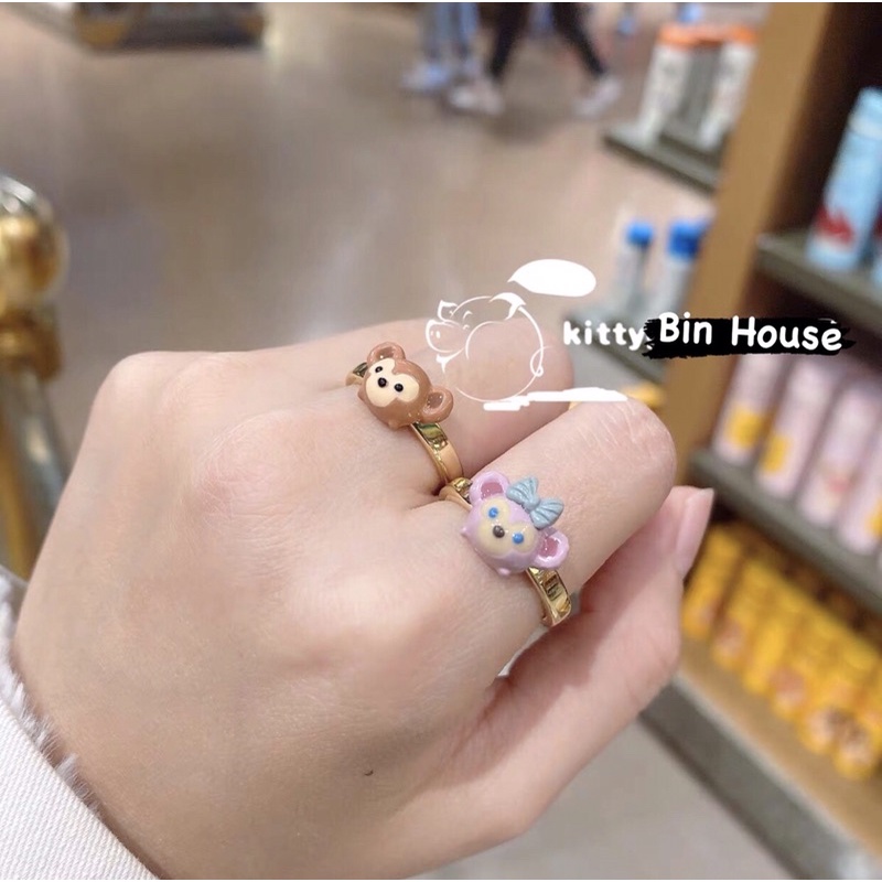 Nhẫn đôi nam nữ hình gấu Duffy & Shellie May Disney