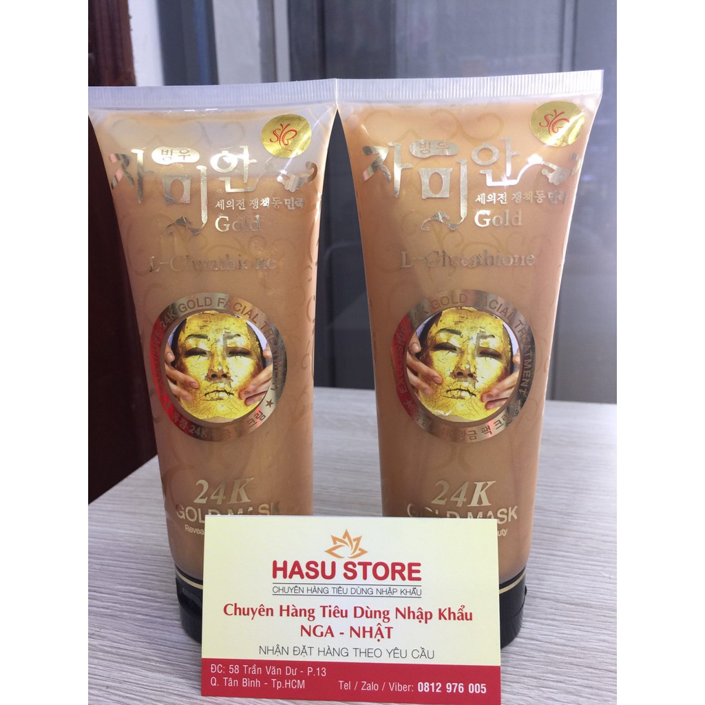 Mặt nạ vàng 24K Gold Mask (L- Glutathione) Hàn Quốc