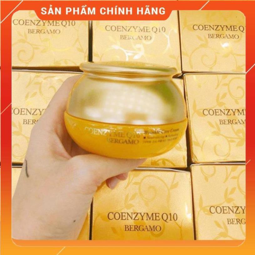 [ Có Sẵn] Kem Chống Lão Hóa Bergamo Coenzyme Q10 Wrinkle Hàn Quốc _mỹ phẩm chính hãng _anhthucosmetic