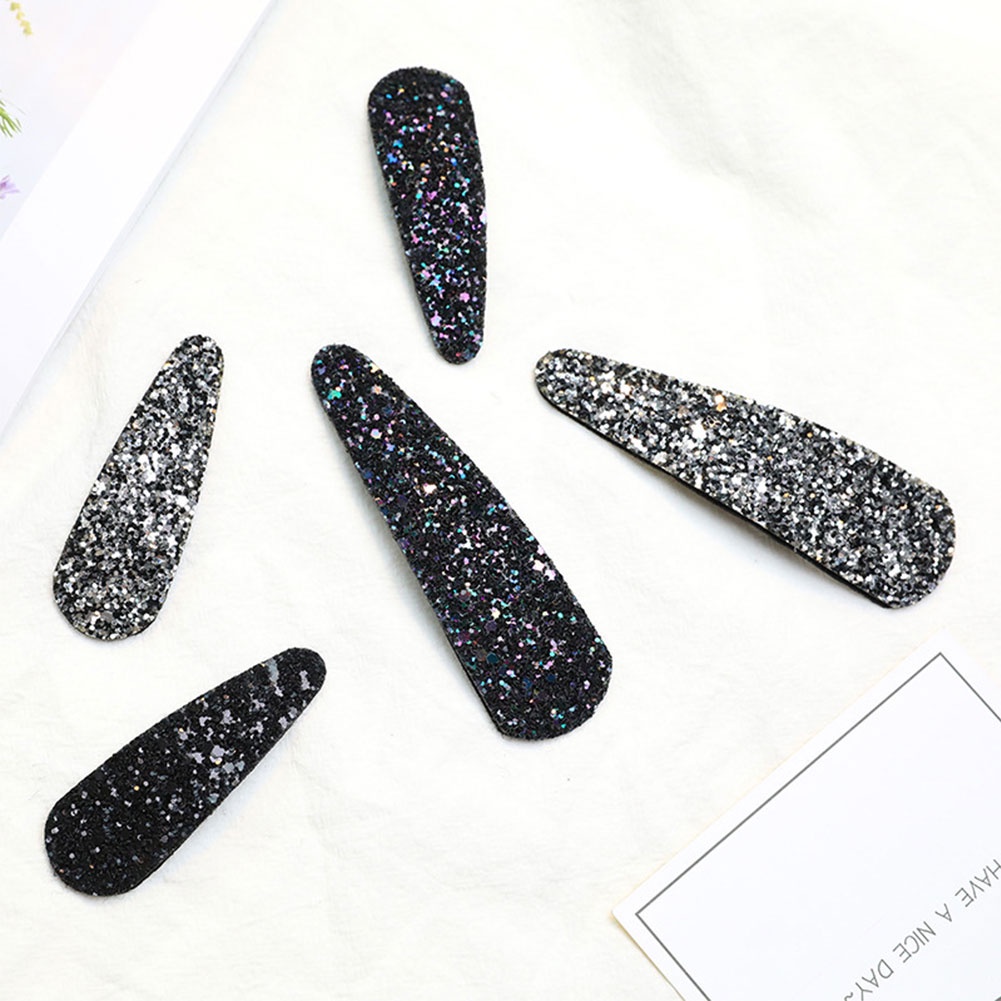 Kẹp Tóc Đính Kim Sa Lấp Lánh Thời Trang