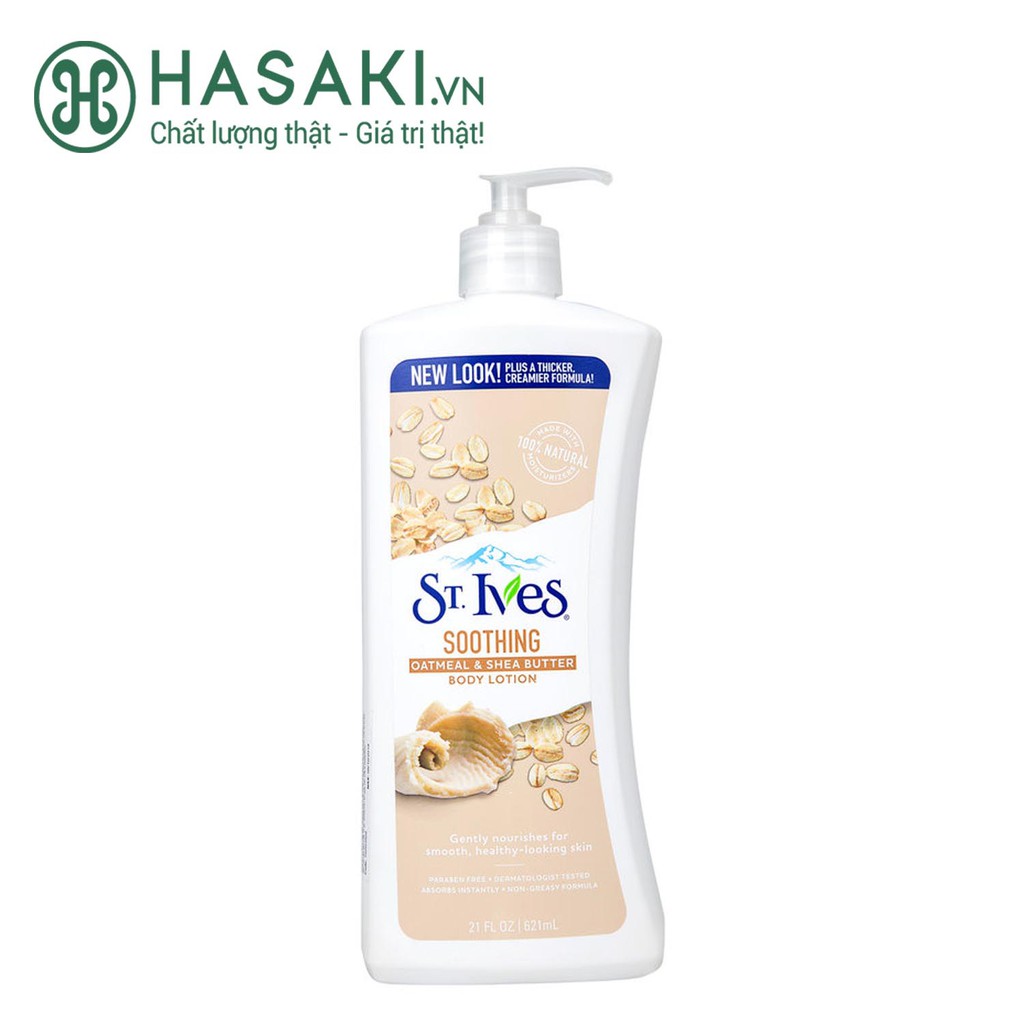 Sữa Dưỡng Thể Yến Mạch Và Bơ Nourish & Soothe St.ives 621ml