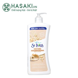 Sữa Dưỡng Thể Yến Mạch Và Bơ Nourish & Soothe St.ives 621ml