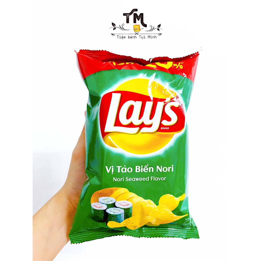 Bánh Khoai Tây Lays vị tảo biển Nori