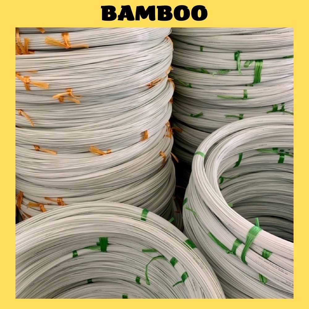 Nan cáp quang làm lồng chim các loại chất liệu bền đẹp màu sáng hàng loại 1 (1kg)
