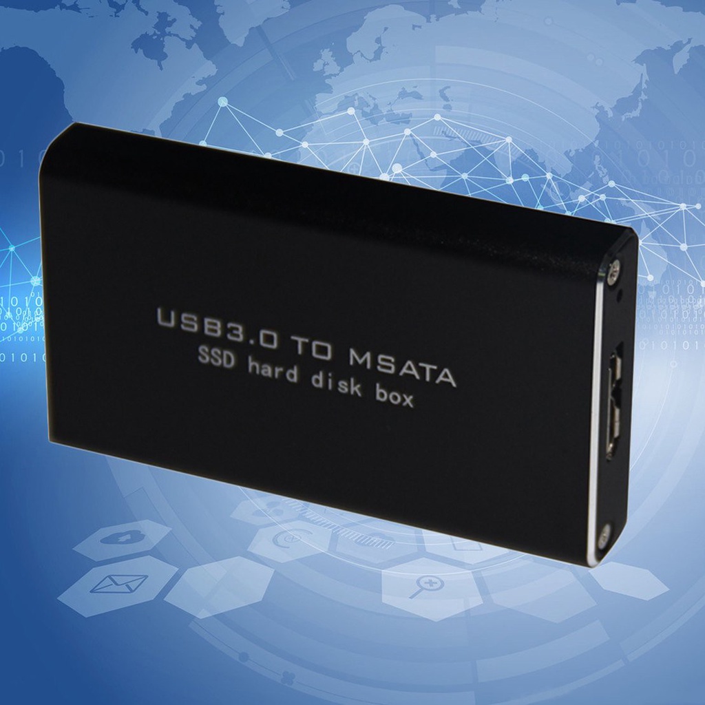 Hộp Đựng Ổ Cứng Ls-721M Usb 3.0 Sang Msata Ssd 3060 / 3042 Kèm Dây Cáp | BigBuy360 - bigbuy360.vn