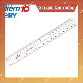 Thước dẻo trong suốt 20cm điểm 10 tp-sr022 }