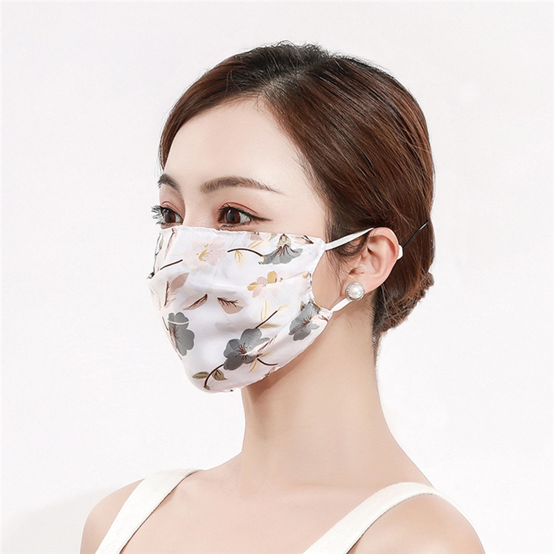 Khẩu Trang Chống Nắng Vải Voan Nhiều Màu Tùy Chọn Dành Cho Phụ Nữ | BigBuy360 - bigbuy360.vn