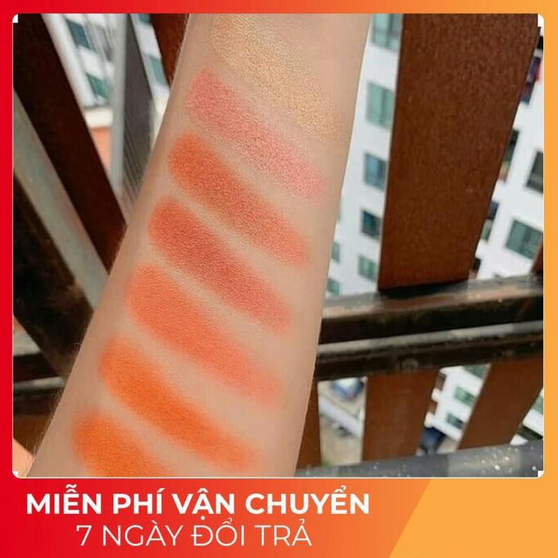 [FREESHIP] PHẤN MẮT + PHẤN MÁ TONE TRÁI CAM ĐÀO KISS BEAUTY