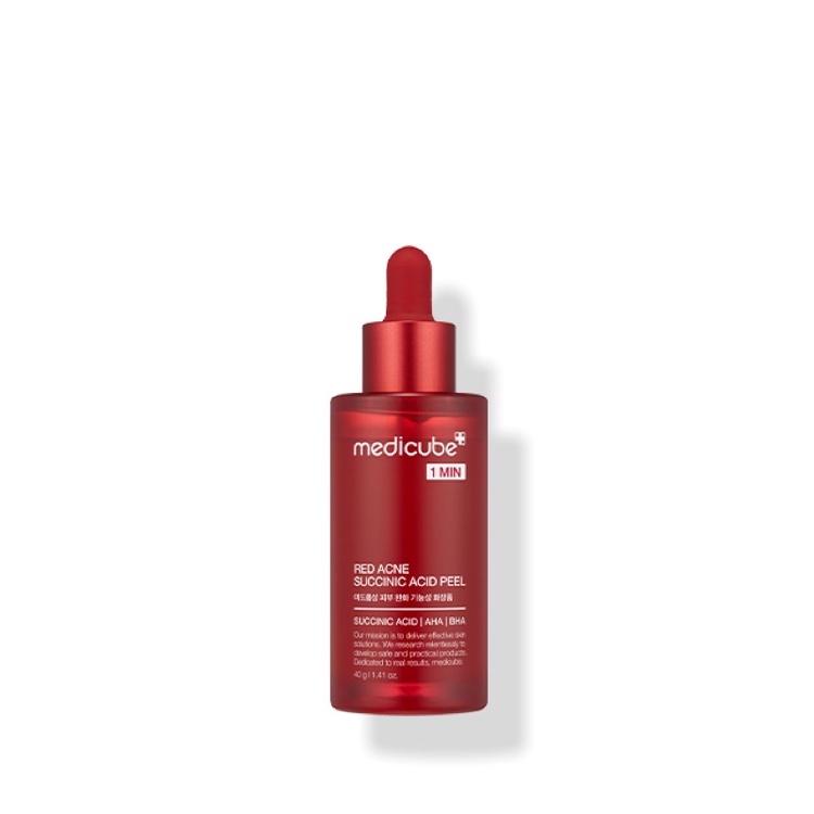 Tẩy bào chết da mặt Peeling Red Acne Succinic Acid Peel Medicube 40g