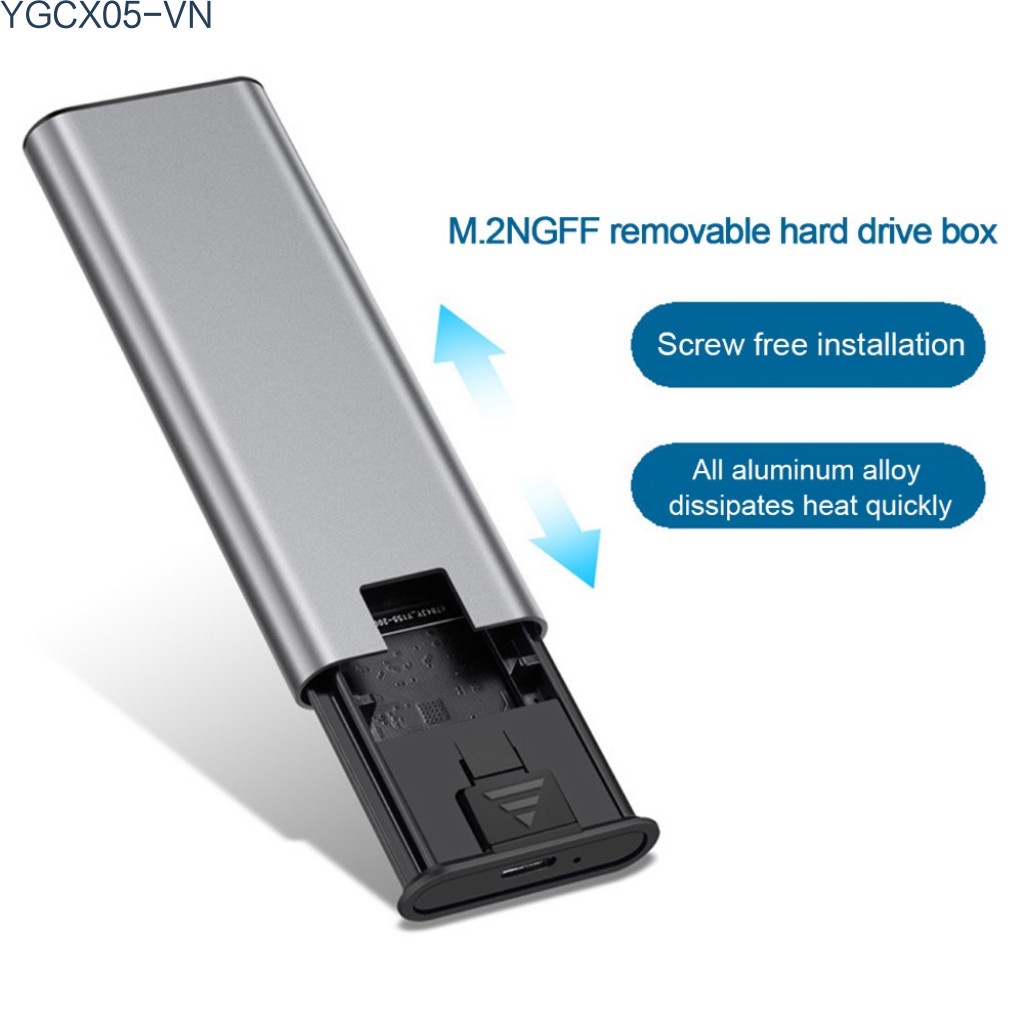 Hộp Ổ Cứng Ngoài M.2 Sata Ssd M.2 Ngff Sang Usb 3.0 Ssd Cho Windows Xp | BigBuy360 - bigbuy360.vn