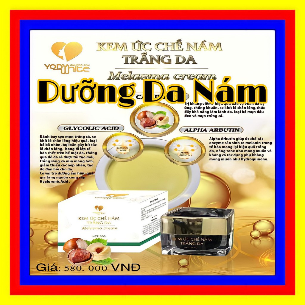 KEM DƯỠNG MELASMA CREAM YODYWHITE PHƯƠNG ANH