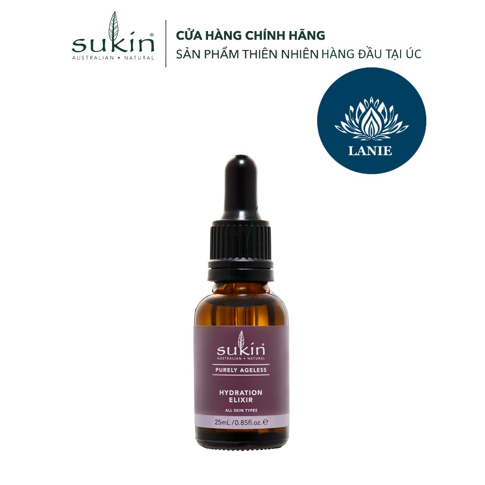 Nước Thần Ngừa Lão Hóa &amp; Dưỡng Da Căng Mịn Sukin Purely Ageless Hydration Elixir 25ml