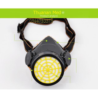 Mặt nạ phòng độc 1 phin