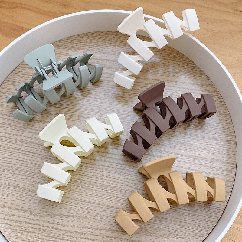 Kẹp Tóc Cỡ Lớn Mẫu Mới 2021 Phong Cách Thời Trang Mới Cho Nữ F326