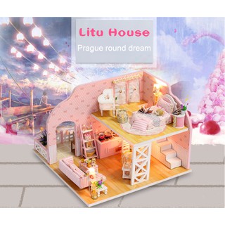 Prague Round Dream - Nhà mô hình đồ chơi DIY