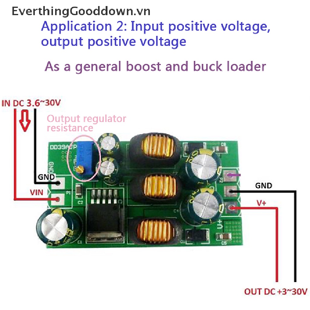 Mạch Tăng Áp Nguồn Điện 20W ± 5v Sang ± 24 Chuyên Dụng