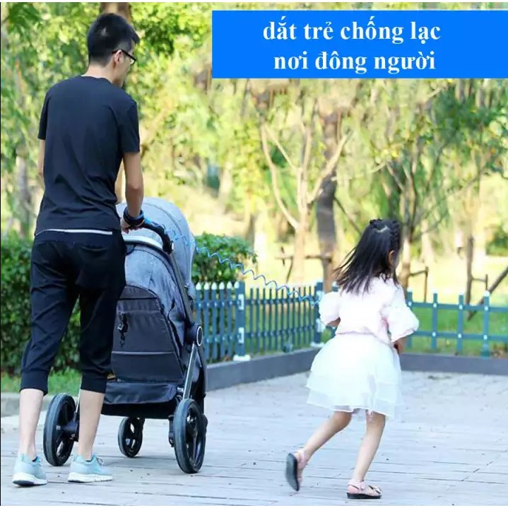 【Xác thực】 Dây đai dắt an toàn cho bé khi đi bộ chống đi lạc có dây đeo cổ tay