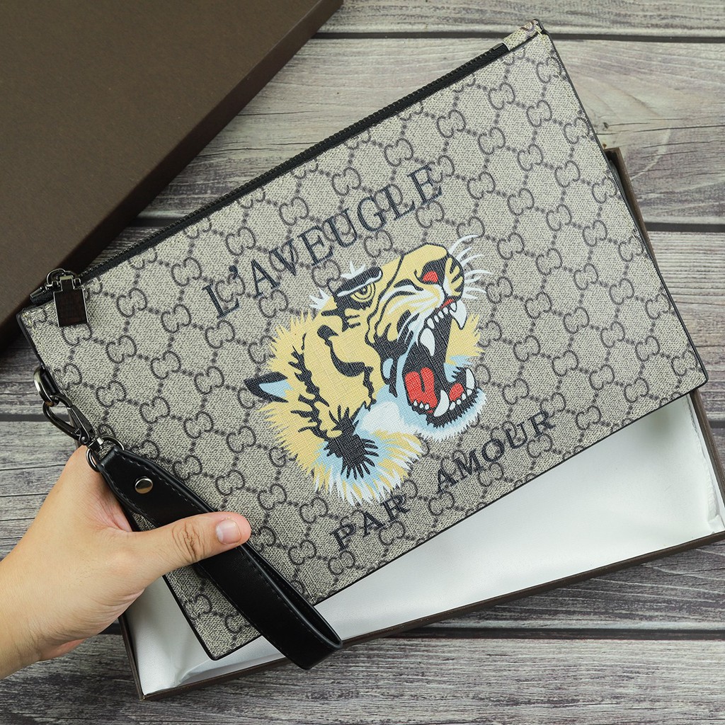 Clutch ví da nam cầm tay cao cấp CLUTCH043