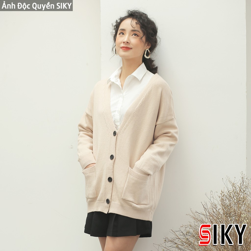 Áo len cadigan cài cúc siêu xinh | BigBuy360 - bigbuy360.vn