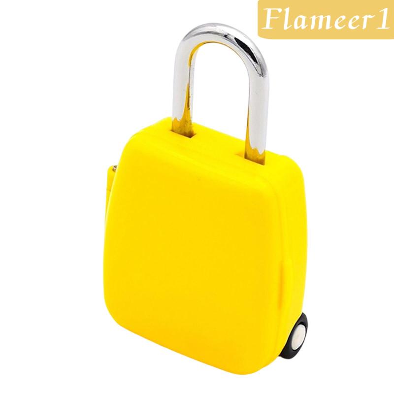 [Flameameer1] Ổ Khóa 3 Số Mini Dùng Cho Hộp Dụng Cụ Trưng Bày / Tủ Đồ Phòng Gym / Trường Học