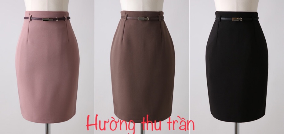 Chân váy ôm trên gối ( không kèm đai ) | BigBuy360 - bigbuy360.vn