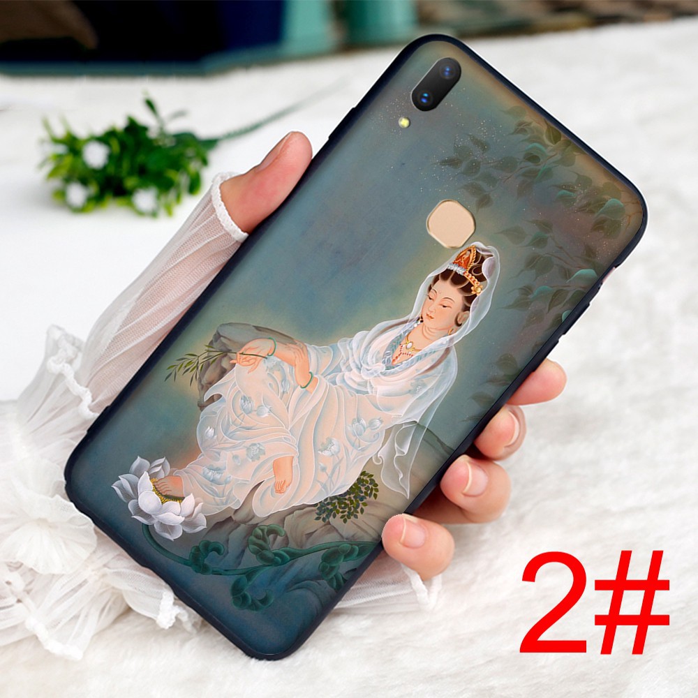 Soft Phone Case Realme X X2 XT X3 X7 X50 Q Q2 Lite Buddha Statue