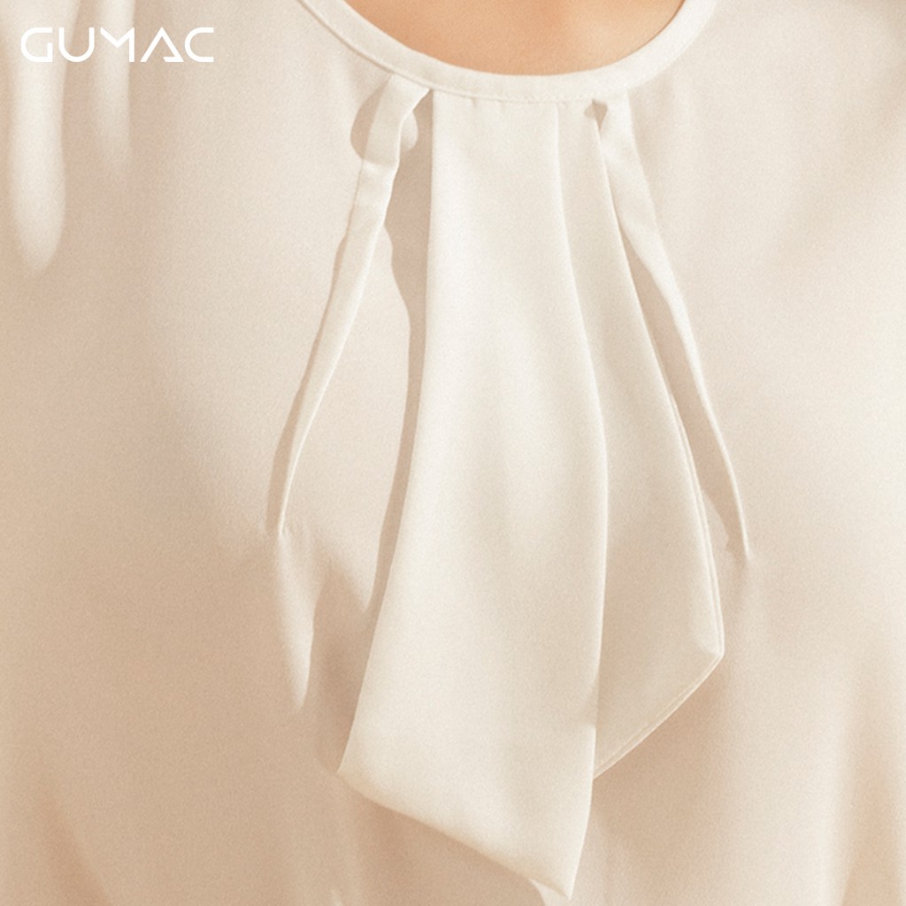 [Mã WABRGU100 giảm 15% đơn 249K tối đa 100k] Áo nữ cổ kiểu không tay AA767 GUMAC | BigBuy360 - bigbuy360.vn