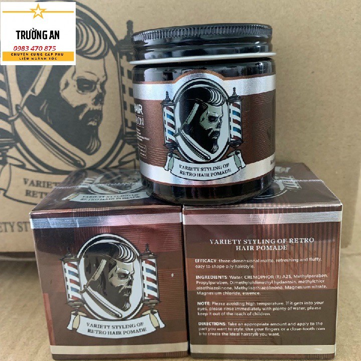 Sáp Tạo Kiểu Tóc Variety Styling Of Retro Hair Pomade 100ml