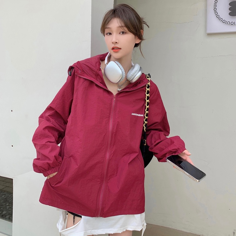 SUXI Áo Khoác Chống Nắng Dáng Rộng Thoáng Khí Thời Trang Mùa Thu Cho Nam Và Nữ